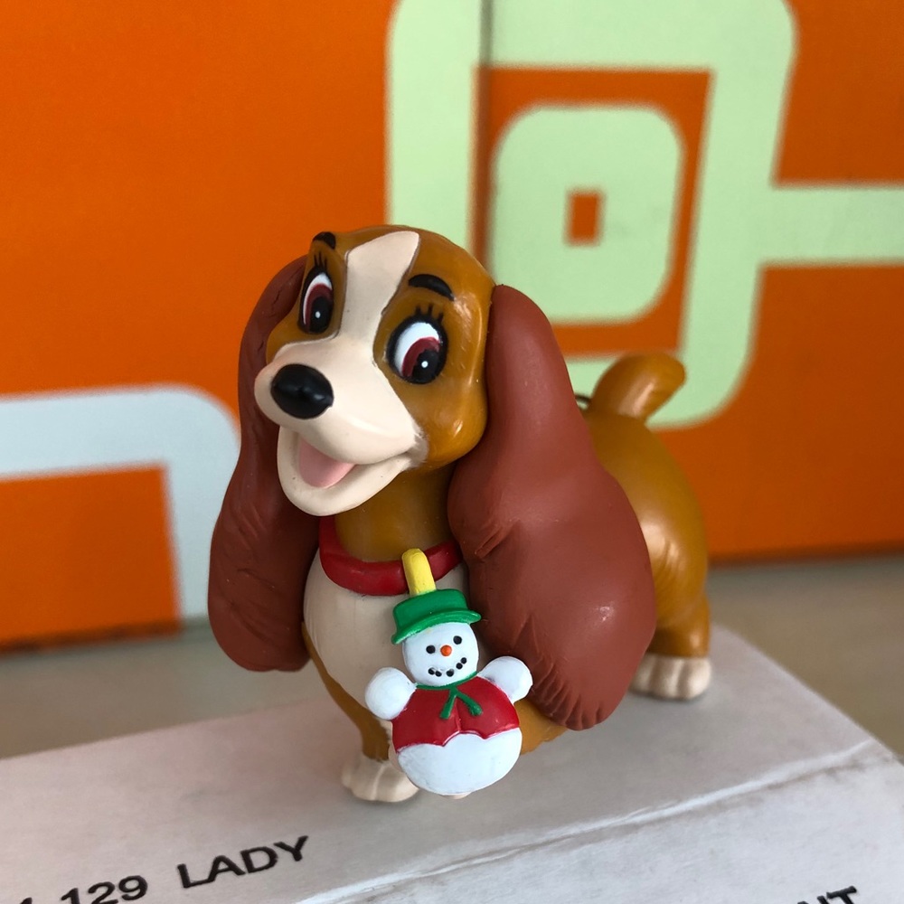 Vintage Disney Lady Christmas Ornament